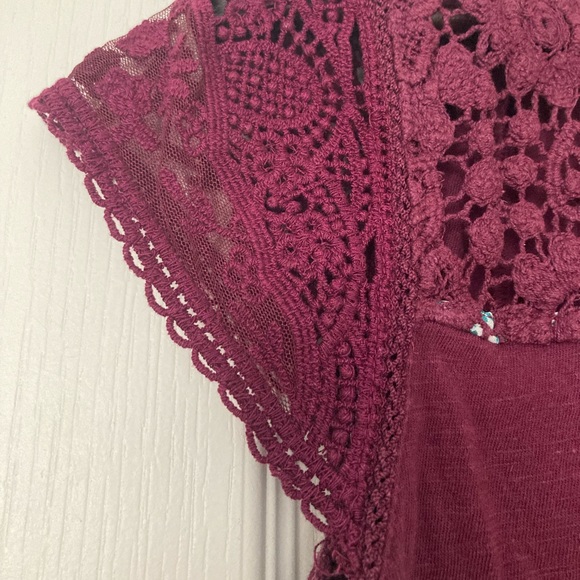 Anthropologie Meadow Rue lace top medium - Picture 4 of 4